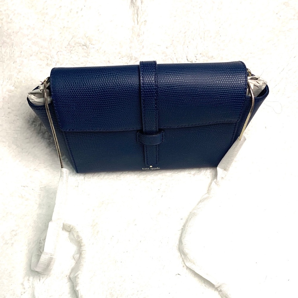 Kate Spade Emmie Embossed Leather Crossbody Bag